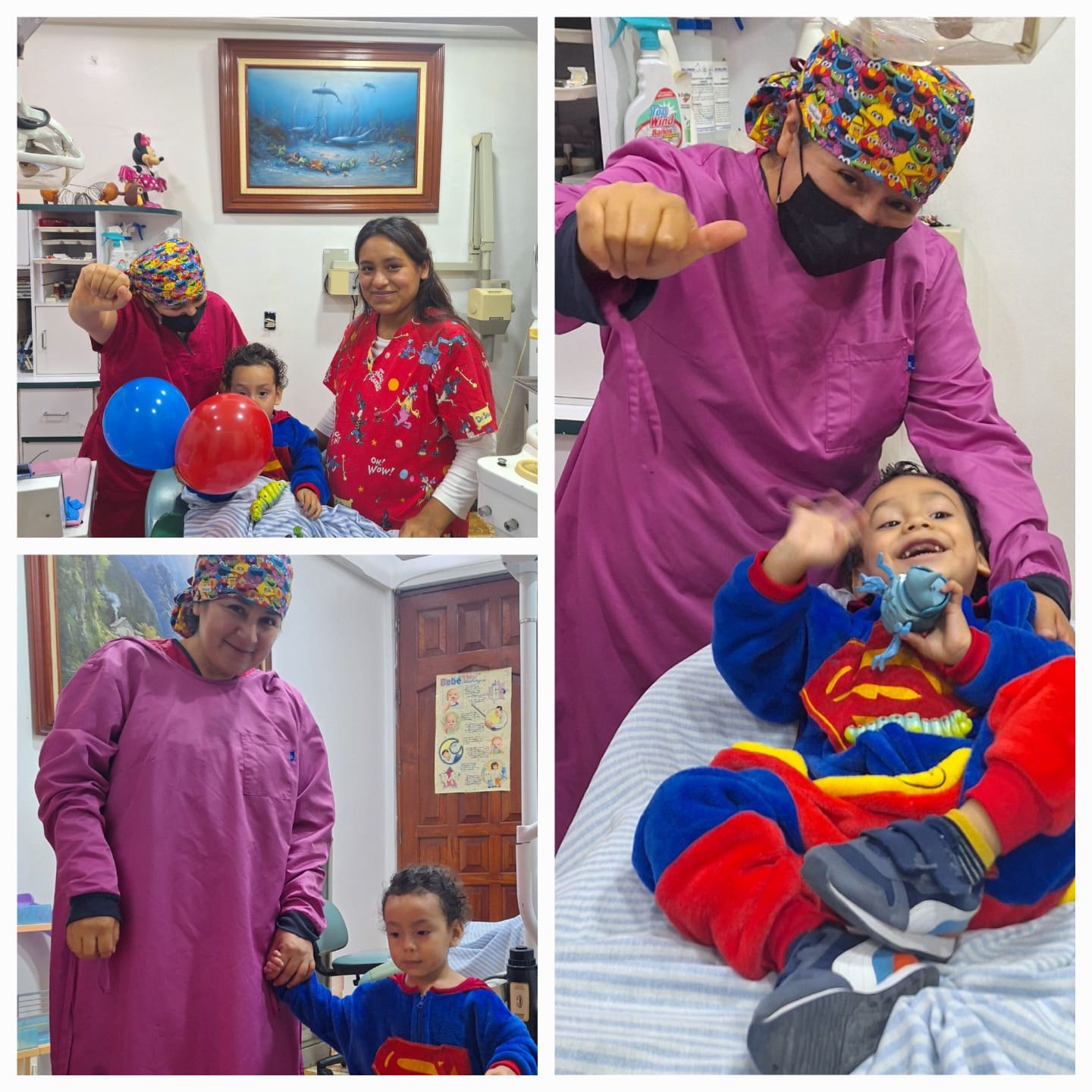 Atención infantil en clínica